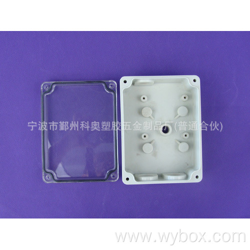 Plastic electrical enclosure box ip65 waterproof enclosure plastic outdoor enclosure waterproof PWP022 with size 160X120X63mm
